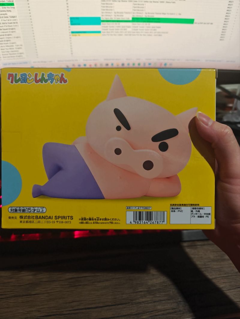 Crayon shincan Big Figure Sofvimates Buri Buri Zaemon