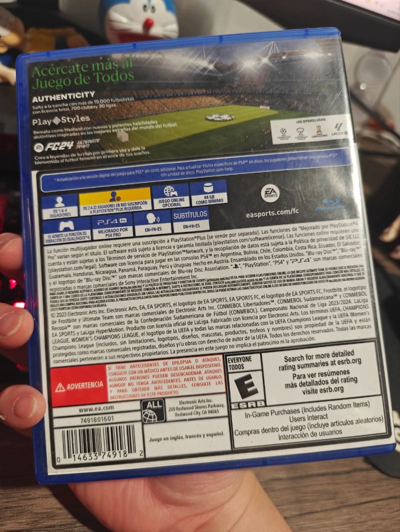 PS4 Game Fifa 2024 FC 24