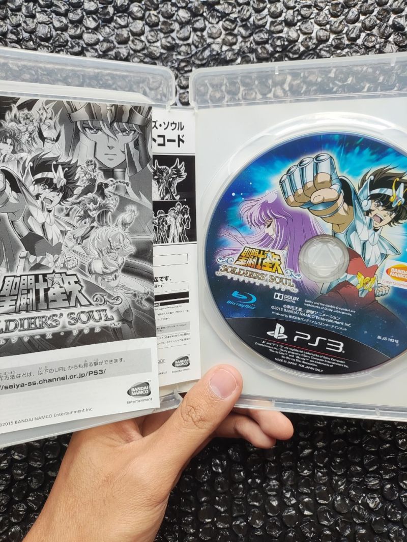 BD Kaset Ps4 Saint Seiya Soldiers Soul