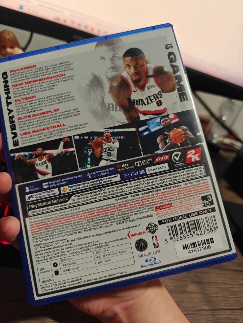 PS4 Game NBA2k21