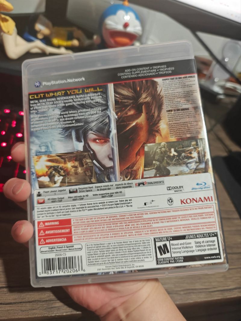 PS3 Metal Gear Rising Revengeage