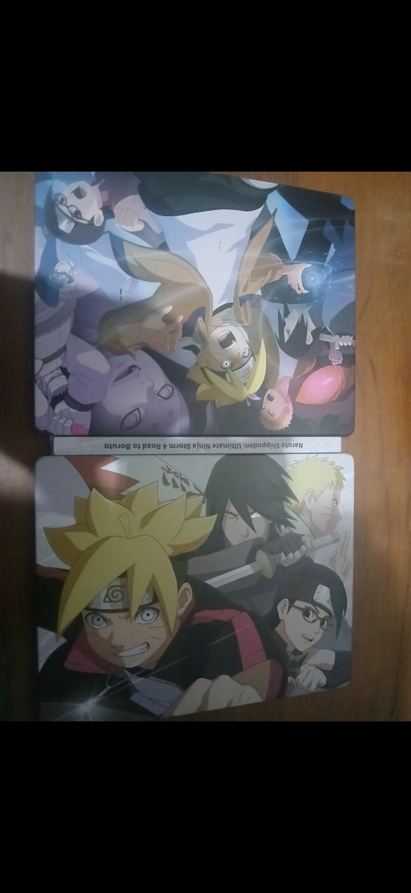 Steelcase or Steelbook Naruto Ultimate Ninja Storm 4 & Monster Hubter World Iceborne