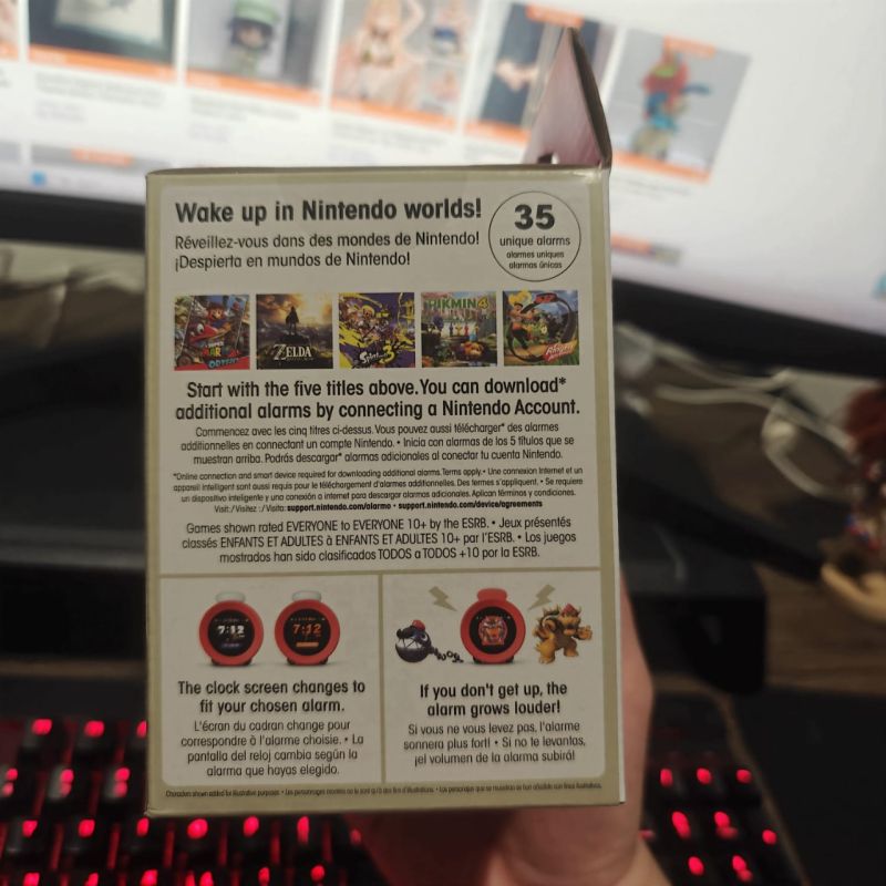 [HYBRID AUCTION] HOT ITEM Alarmo Nintendo Sound Clock PURE US