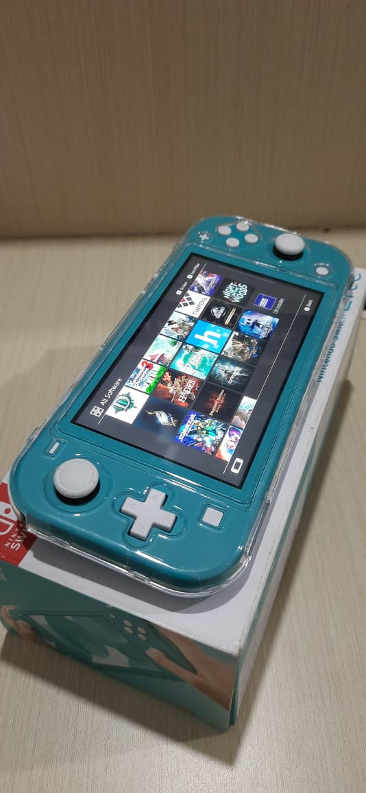 Nintendo Switch Lite 2020 CFW Samsung Evo 256 Gb Full Game Full set