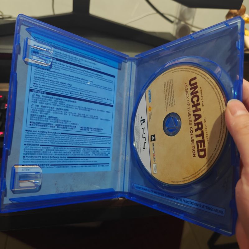 HYBRID AUCTION PS5 Game Marvel Uncharted Legacy of Thieves Collection