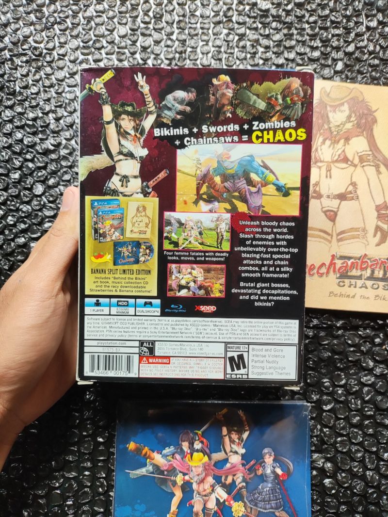 BD kaset Ps4 Onechanbara Z II Chaos