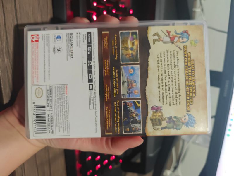 HYBRID AUCTION GAP 510 Nintendo Switch Game Dragon Quest Treasures