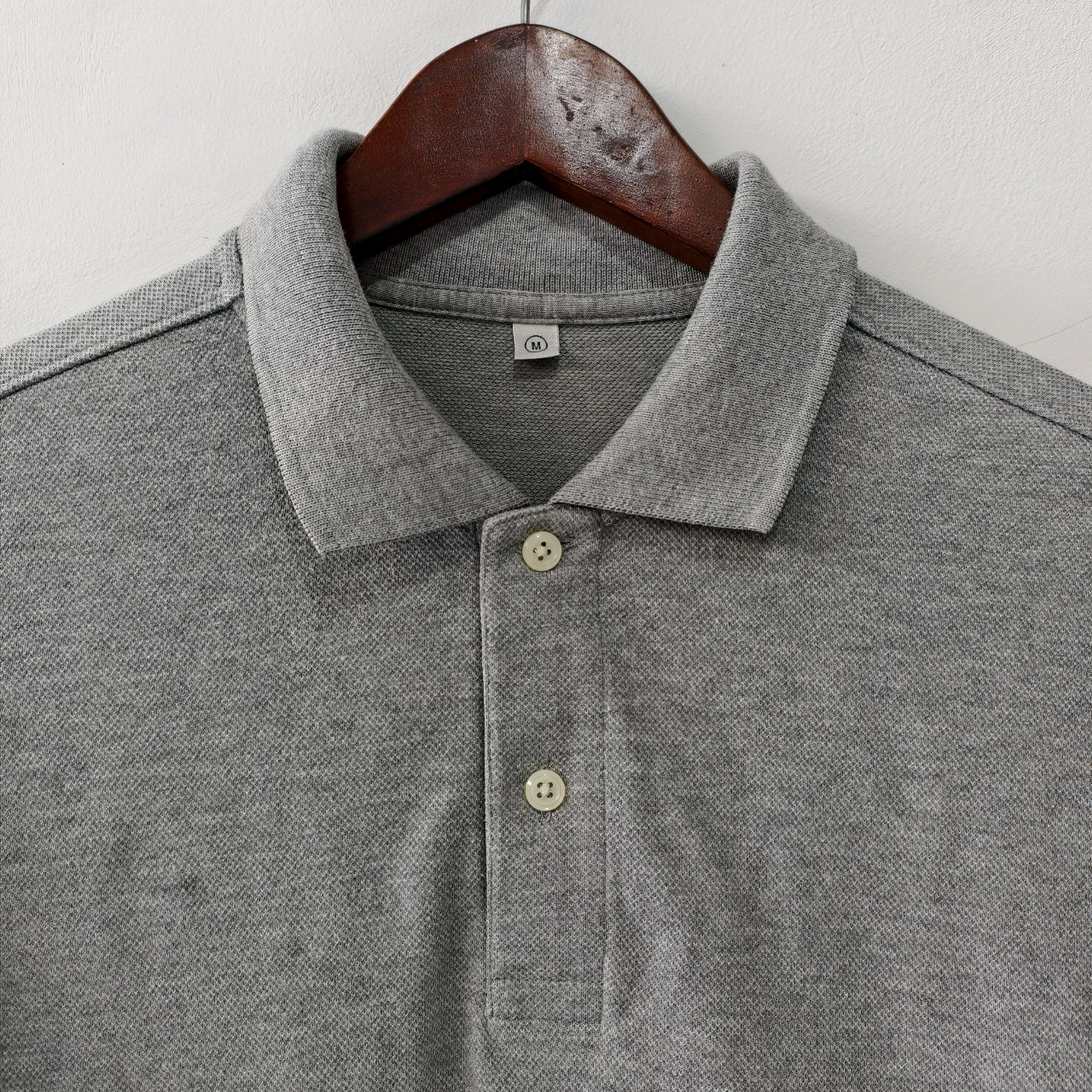 UNIQLO KAOS Kerah Polo Gray