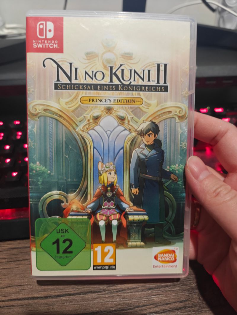 HYBRID AUCTION GAP 510 Nintendo Switch Game Ni No Kuni II Prince Edition