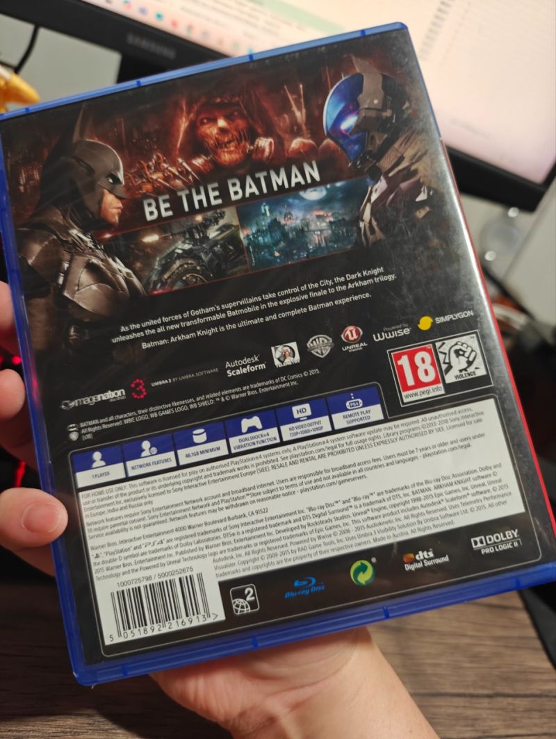 PS4 Game Batman Arkham Knight