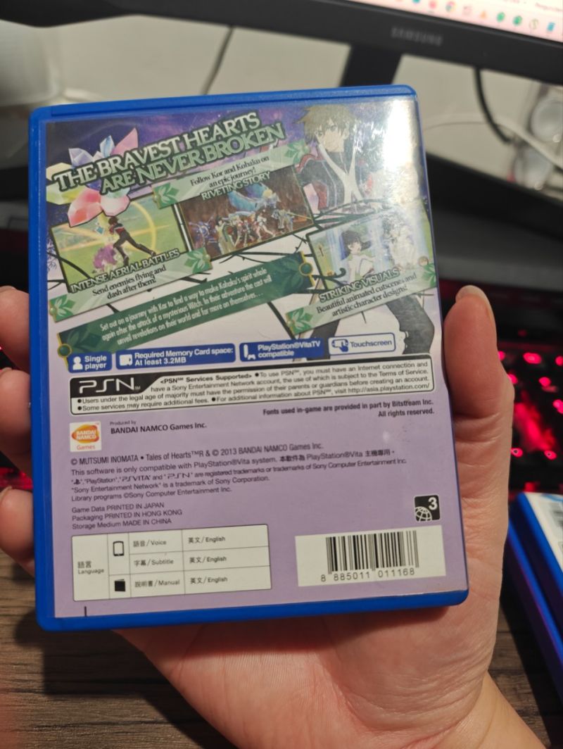 PSVita Game Tales of Hearts R