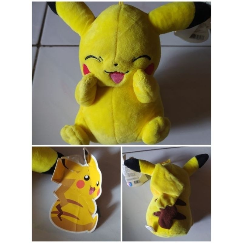 Ganci Pikachu plush Original Pokemon Nintendo 2pcs