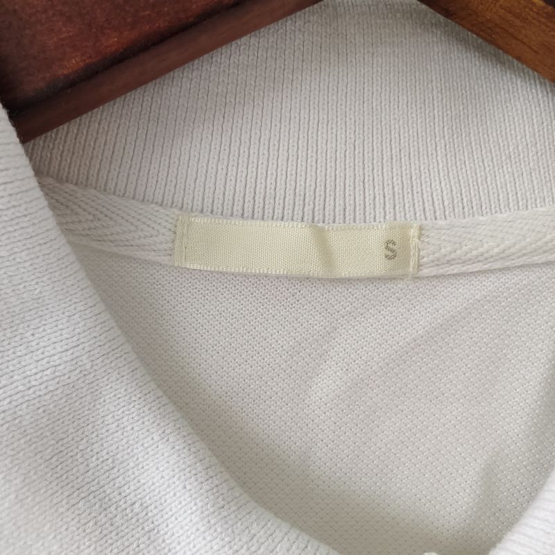 UNIQLO GU KAOS Kerah Polo Putih S