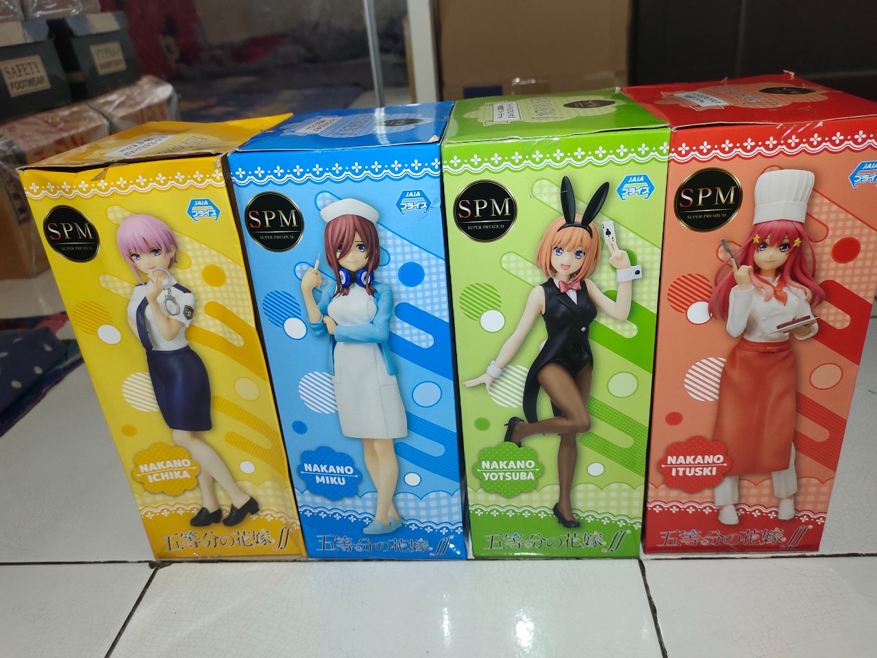 Paket Sega SPM Gotoubun no Hanayome ∬ Figure