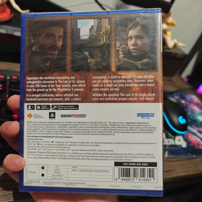 HYBRID AUCTION PS5 Game The Last of Us Part 1