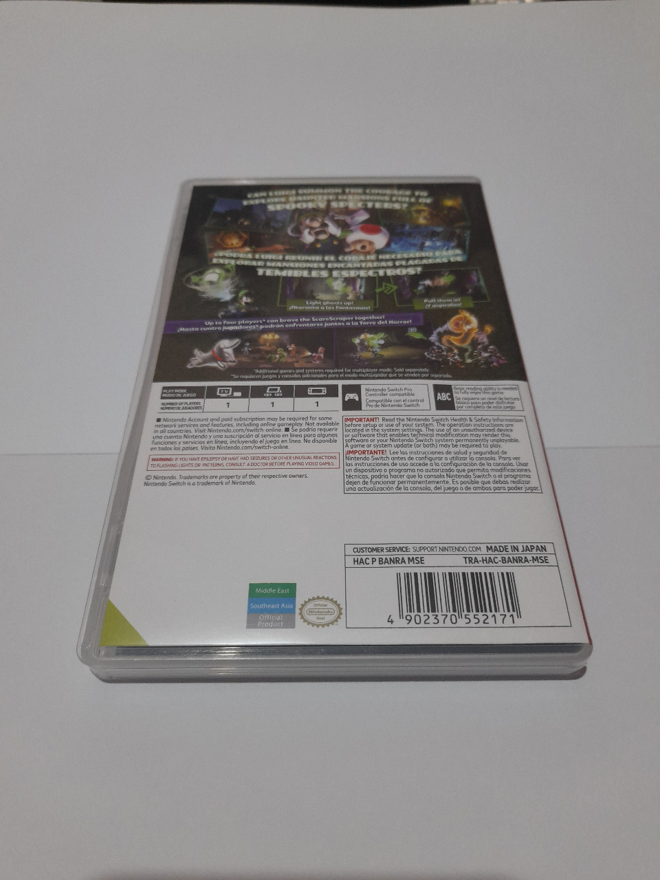 Luigi's Mansion 2 HD - USA MDE Second / Bekas [Game Nintendo Switch]