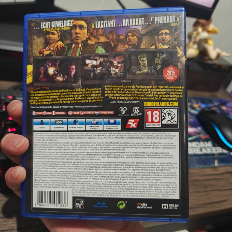 Hybrid Auction PS4 Game Tales from the Borderlands