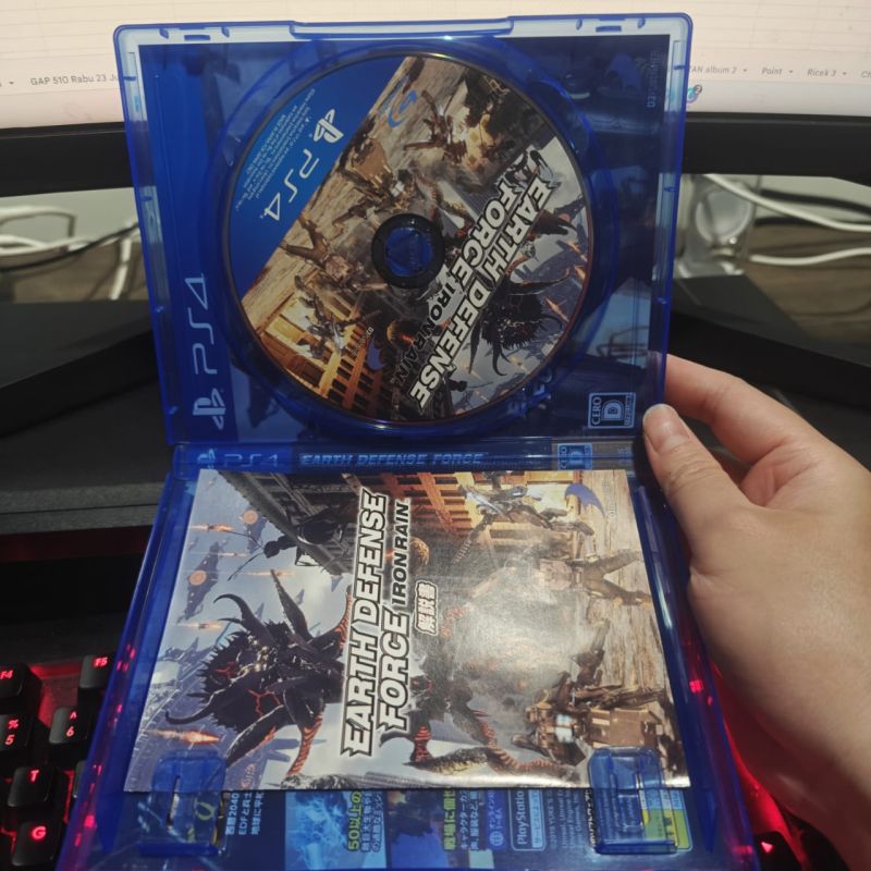 [HYBRID AUCTION] PS4 Game Earth Defense Force Iron Rain ENGLISH
