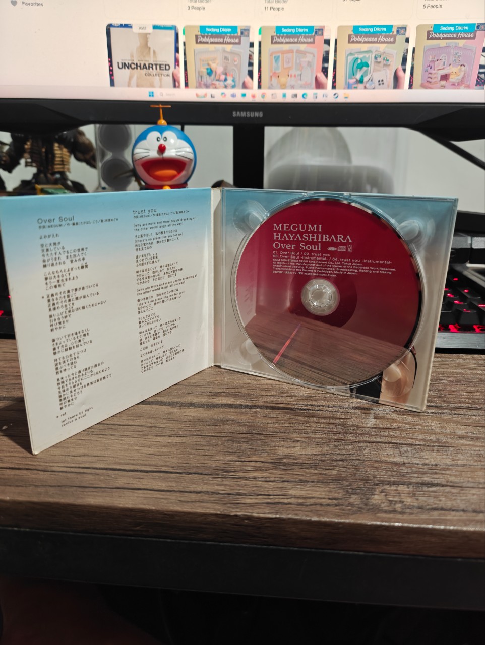 Japanese CD OST Shaman King Megumi Hayashibaea Over Soul