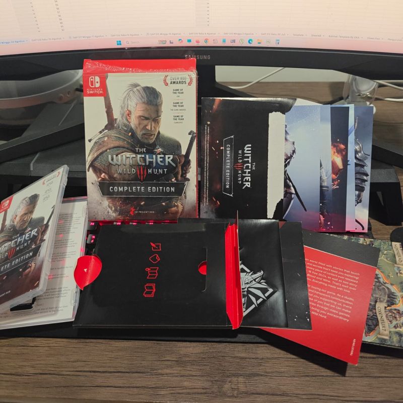 [HYBRID AUCTION GAP 519] Nintendo Switch Game The Witcher 3 Wild Hunt Complete Edition