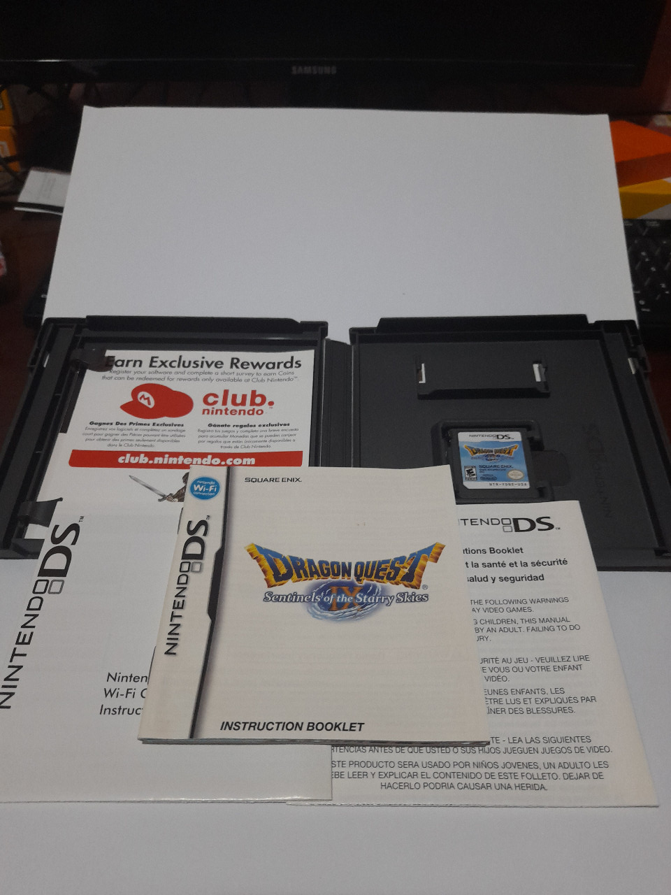 Dragon Quest IX : Sentinels of the Starry Skies - USA Second / Bekas [Game Nintendo NDS DS]